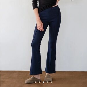 Donni Ribbed Kick Flare Pants